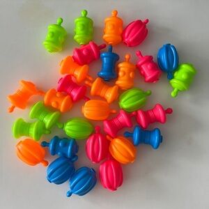 Shelcore Pop-Beads Set for Kids - Bright Multi-Colour